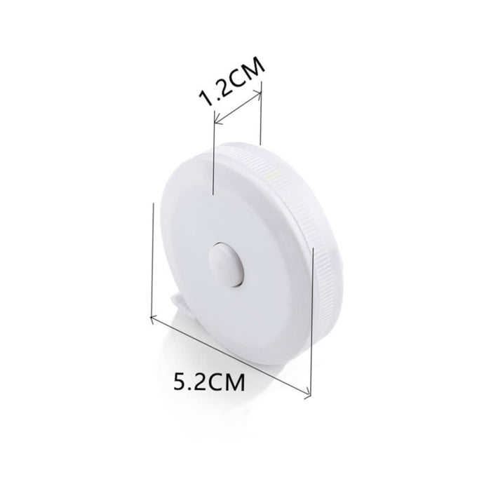 Cinta métrica retráctil, para coser regla blanca automática - Quierox - Tienda Online