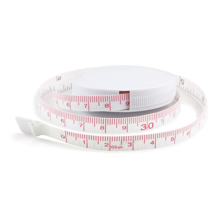 Cinta métrica retráctil, para coser regla blanca automática - Quierox - Tienda Online