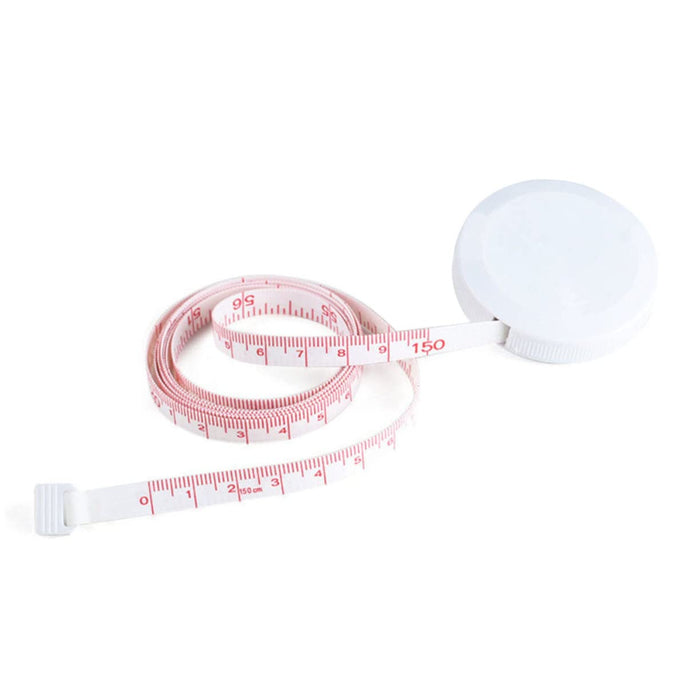 Cinta métrica retráctil, para coser regla blanca automática - Quierox - Tienda Online