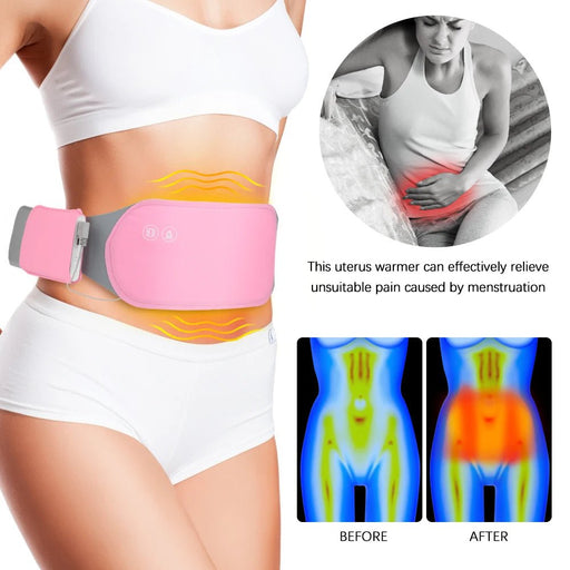 Cinturón ajustable para mantener el calor, almohadilla de calor Menstrual, calefacción eléctrica USB - Quierox - Tienda Online
