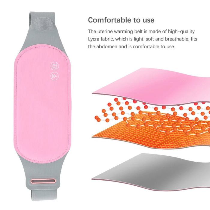 Cinturón ajustable para mantener el calor, almohadilla de calor Menstrual, calefacción eléctrica USB - Quierox - Tienda Online