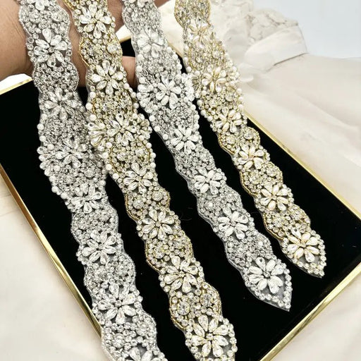 Cinturón de diamantes de imitación para mujer, cinturón de boda, sello de cintura para mujer - Quierox - Tienda Online