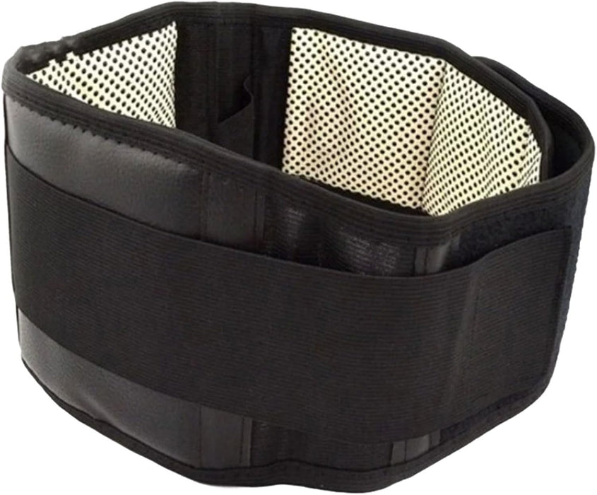 Cinturón de soporte envolvente para cintura con turmalina, ajustable, transpirable y autocalentable - Quierox - Tienda Online