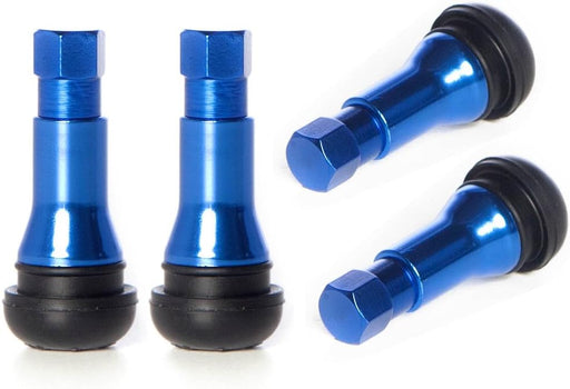 Circuit Performance Válvula de goma azul TR413 1.181 in (juego de 4) - Quierox - Tienda Online