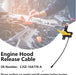 CJ5Z - 16A770 - A Cable de liberación del capó del motor para Ford Escape 2013 - 2018 - Quierox - Tienda Online