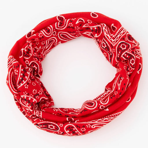 Claire's Diadema/polaina Paisley Bandana - Rojo - Quierox - Tienda Online