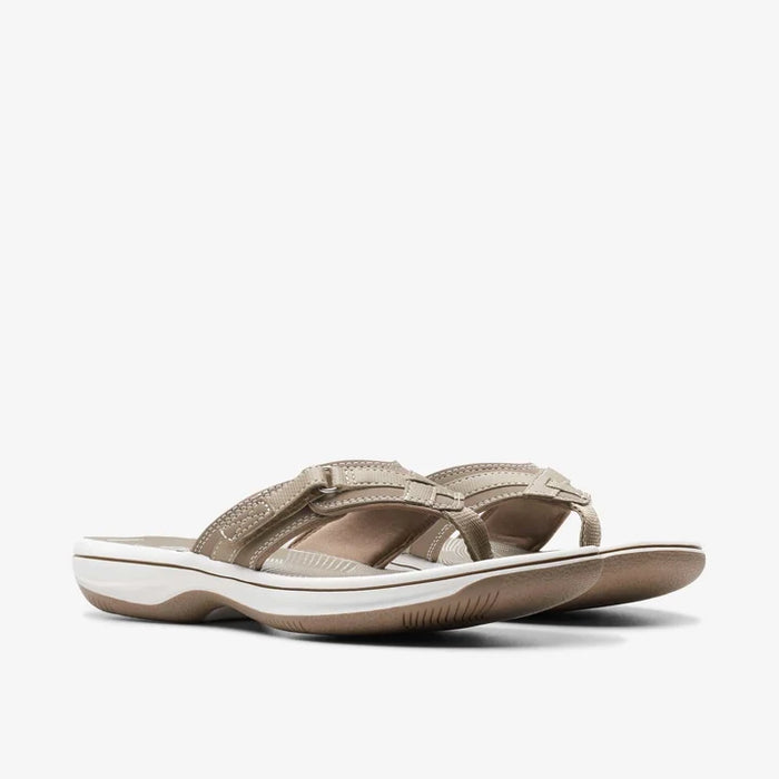 Clarks Chanclas Breeze Sea de para mujer Gris topo claro