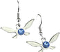 Classic Fantasy Game Navi Pendientes de alambre francés, Esmalte - Quierox - Tienda Online