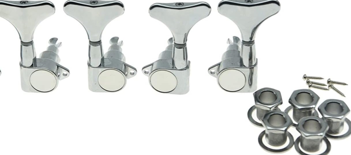 Clavijas de Repuesto para Guitarra 4 Afinadores De Bajo De Guitarra - Quierox - Tienda Online