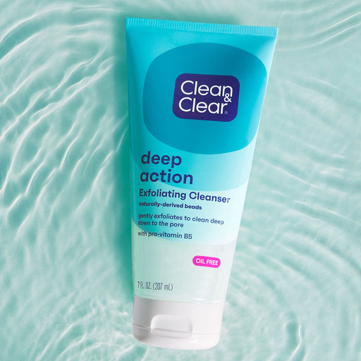 Clean & Clear Limpiador exfoliante de acción profunda, 7 fl.oz. - Quierox - Tienda Online