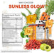 CLEAN Gomitas bronceadoras Sunless Glow con licopeno, betacaroteno 60 unidades - Quierox - Tienda Online