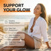 CLEAN Gomitas bronceadoras Sunless Glow con licopeno, betacaroteno 60 unidades - Quierox - Tienda Online