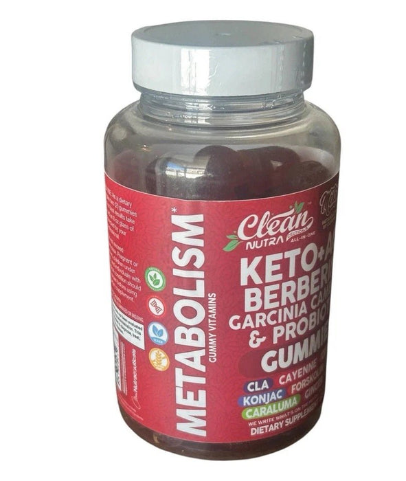Clean Nutra MetaboZen Gomitas de Vinagre de Manzana de Soporte Diario para Salud Intestinal keto - Quierox - Tienda Online