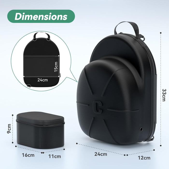 CLESOO Estuche para Sombreros de Viaje, Estuche de Viaje para Gorras de Béisbol - Quierox - Tienda Online