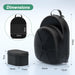 CLESOO Estuche para Sombreros de Viaje, Estuche de Viaje para Gorras de Béisbol - Quierox - Tienda Online