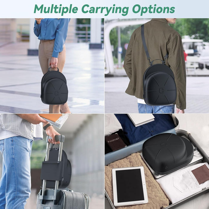 CLESOO Estuche para Sombreros de Viaje, Estuche de Viaje para Gorras de Béisbol - Quierox - Tienda Online
