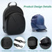 CLESOO Estuche para Sombreros de Viaje, Estuche de Viaje para Gorras de Béisbol - Quierox - Tienda Online