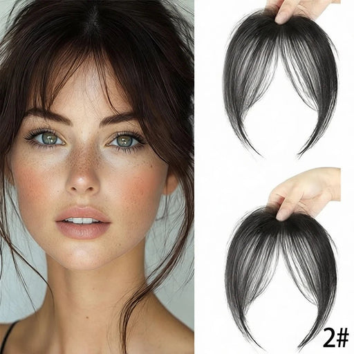 Clip de pelo con flequillo sintético 3D para mujer, flequillo con patillas - Quierox - Tienda Online