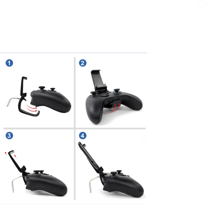 Clip para teléfono móvil compatible con el mando Xbox Series SX, soporte de montaje - Quierox - Tienda Online
