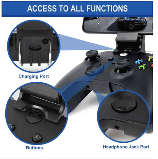 Clip para teléfono móvil compatible con el mando Xbox Series SX, soporte de montaje - Quierox - Tienda Online