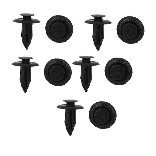 Clips de pasador de presión para sujeción del panel del carenado de 6,3 mm pack 10 - Quierox - Tienda Online