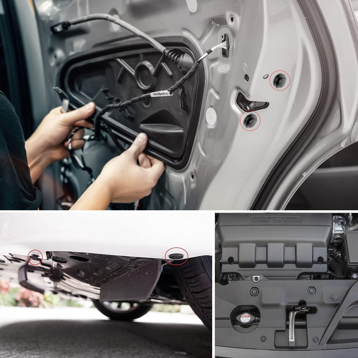 Clips de remache para parachoques Nilight de 40 piezas - Quierox - Tienda Online