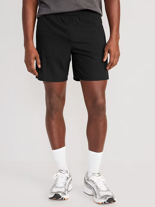 Old Navy Pantalones cortos esenciales de tejido transpirable para entrenar: entrepierna de 7 pulgadas