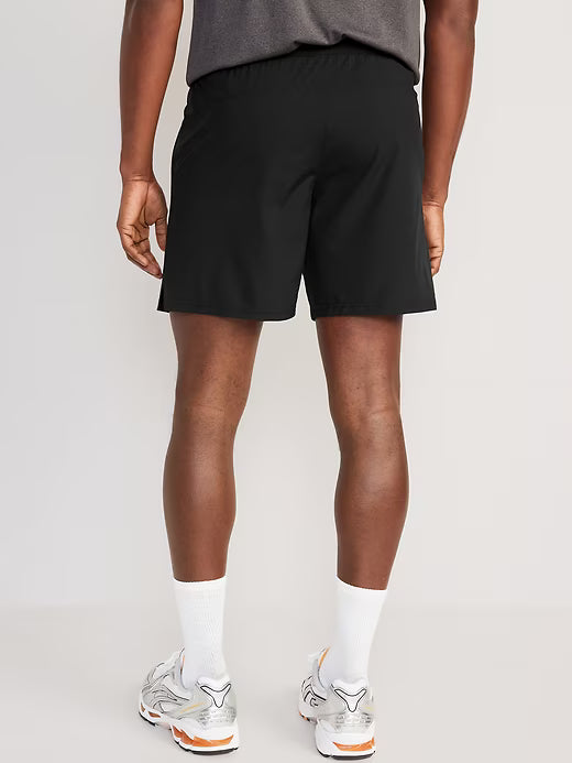 Old Navy Pantalones cortos esenciales de tejido transpirable para entrenar: entrepierna de 7 pulgadas