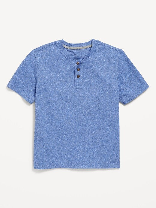 OLD NAVY Camiseta Henley de manga corta para niño