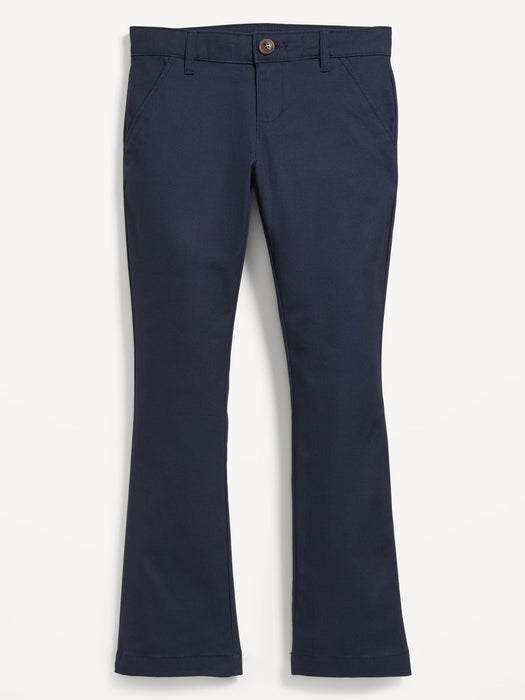 OLD NAVY Pantalones de corte bota de uniforme escolar para niñas
