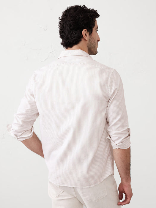 Banana Republic Camisa Oxford entallada