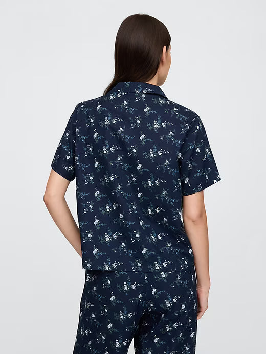 GAP Camisa de pijama de popelina