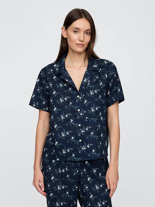 GAP Camisa de pijama de popelina