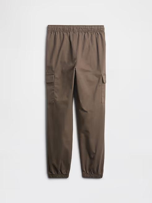 GAP Pantalones deportivos cargo de sarga para niños