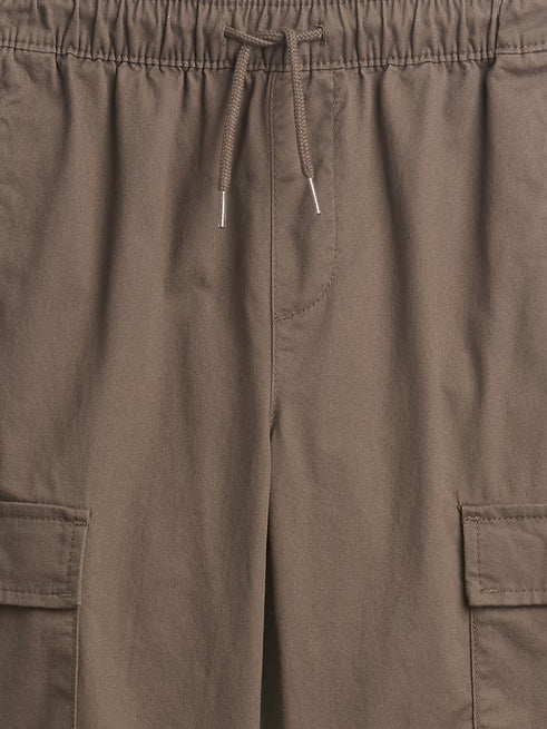 GAP Pantalones deportivos cargo de sarga para niños