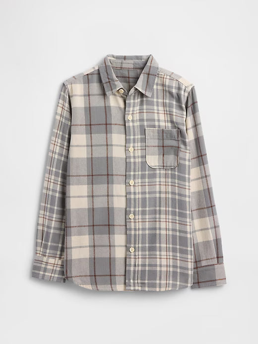 GAP Camisa de franela para niños
