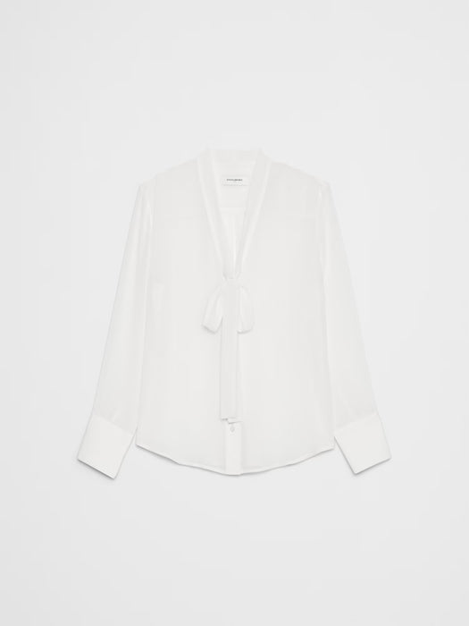 BANANA REPUBLIC Blusa con lazo en el cuello