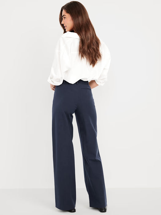 OLD NAVY Pantalones Pixie de talle alto y pierna súper ancha