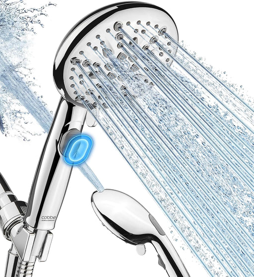 Cobbe Cabezal de ducha de 9 funciones con rociador eléctrico integrado - Quierox - Tienda Online