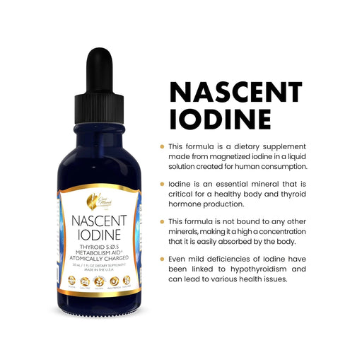 Coco March Yodo Naciente - Yodo Magnetizado Alta Concentración, Tiroides - Quierox - Tienda Online