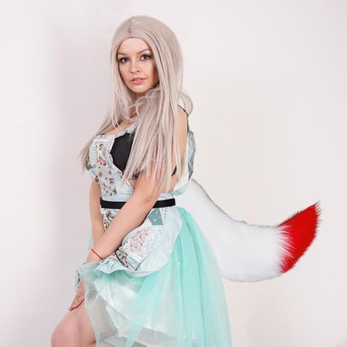 Cola de zorro de lobo bestia, disfraz de Halloween para fiesta de cosplay - Quierox - Tienda Online
