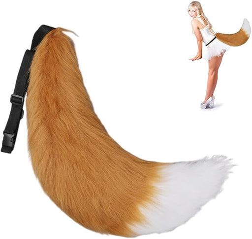 Cola de zorro de lobo bestia, disfraz de Halloween para fiesta de cosplay - Quierox - Tienda Online