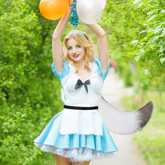 Cola de zorro de lobo bestia, disfraz de Halloween para fiesta de cosplay - Quierox - Tienda Online