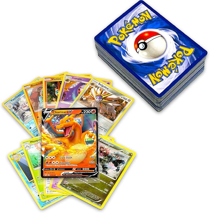 Colección de más de 50 cartas oficiales de Pokémon con 5 holográficas en cualquier combinación - Quierox - Tienda Online