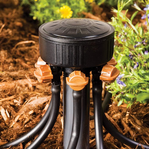 Colector ajustable de 6 salidas DIG AD6 con conexión de agua por goteo FPT de 1/2" - Quierox - Tienda Online