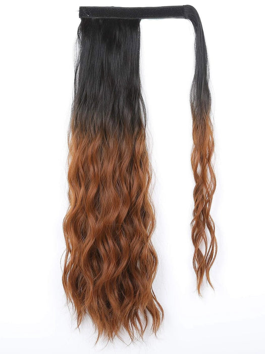 Coleta Postiza Ondulada estilo Balayage de 22" - Quierox - Tienda Online