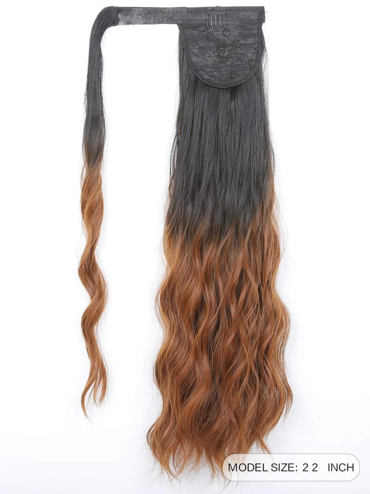 Coleta Postiza Ondulada estilo Balayage de 22" - Quierox - Tienda Online