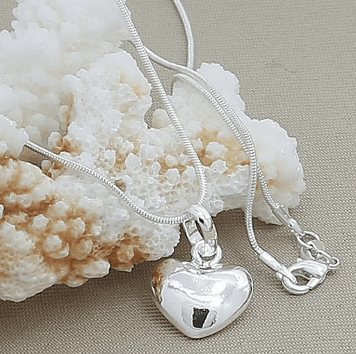 Colgante de cadena con dijes en forma de corazón para mujer - Quierox - Tienda Online