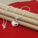 Colgante de cadena con dijes en forma de corazón para mujer - Quierox - Tienda Online
