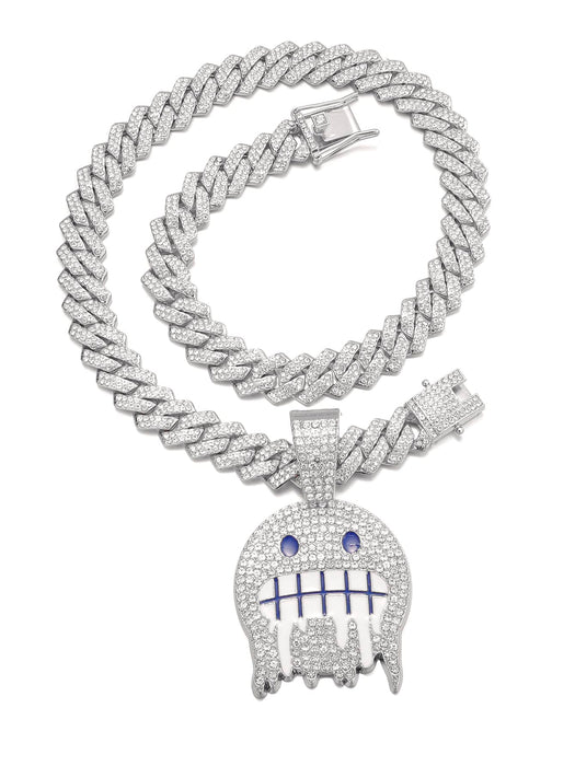 Colgante de calabaza con brillos brillantes, colgante helado para hombres y mujeres - Quierox - Tienda Online